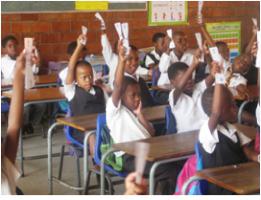 A Global grant of $40,000USD delivering phonics training to 2400 Children and 48 teachers over 2 years in 6 schools in economically poor communities in the Province of KwaZulu-Natal.